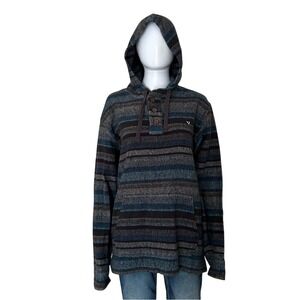 Vissla Descanso Long Sleeve Hooded Popover Sweater